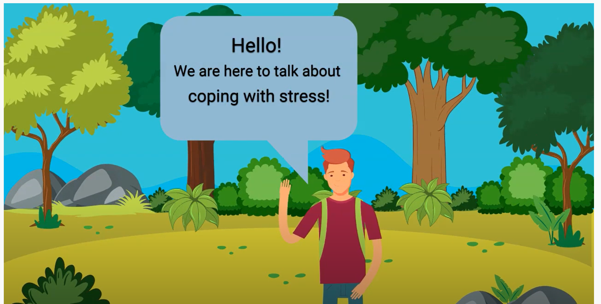 Coping with Stress illustration