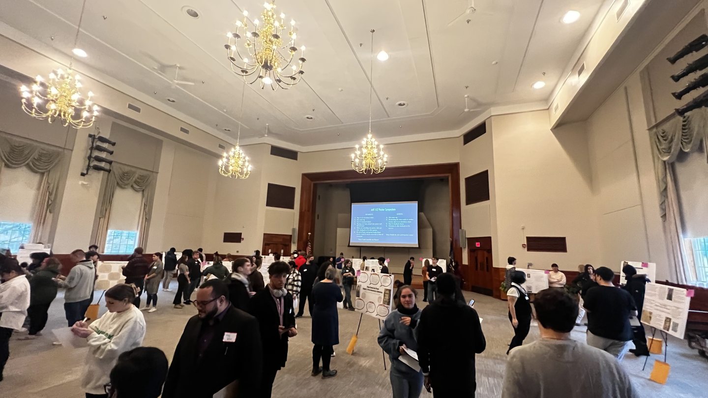 Poster Symposium in Sheldon Ballroom Panoramic View