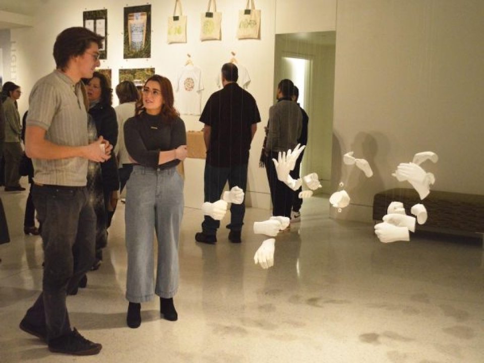 An exhibition in Tyler Art Gallery