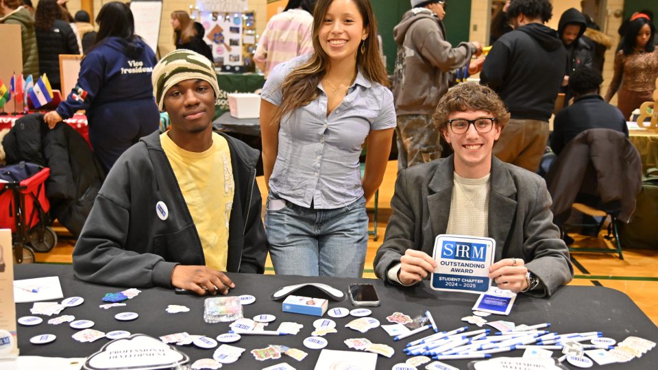 SHRM at student involvement fair