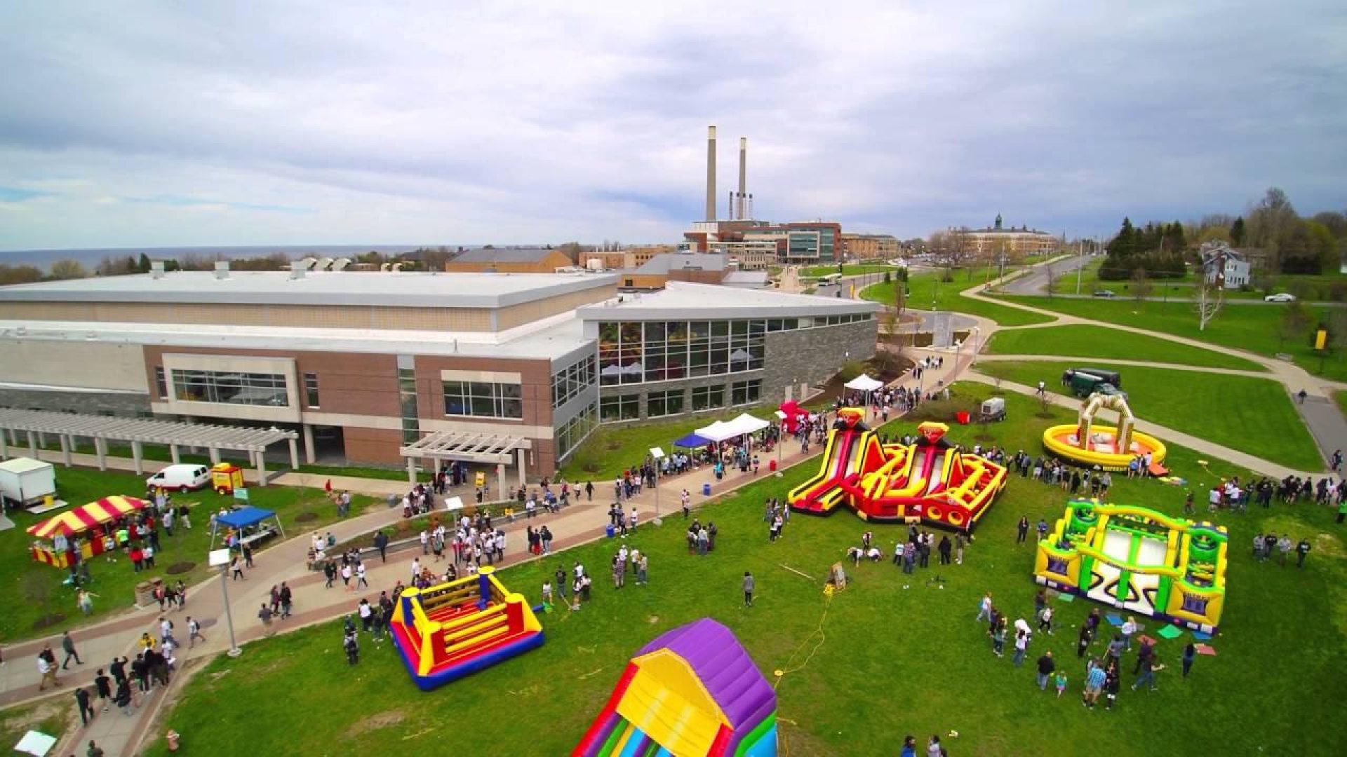 Ozfest outside of Marano Campus Center
