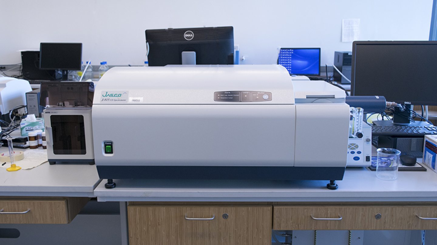 Jasco J-815 CD spectrometer