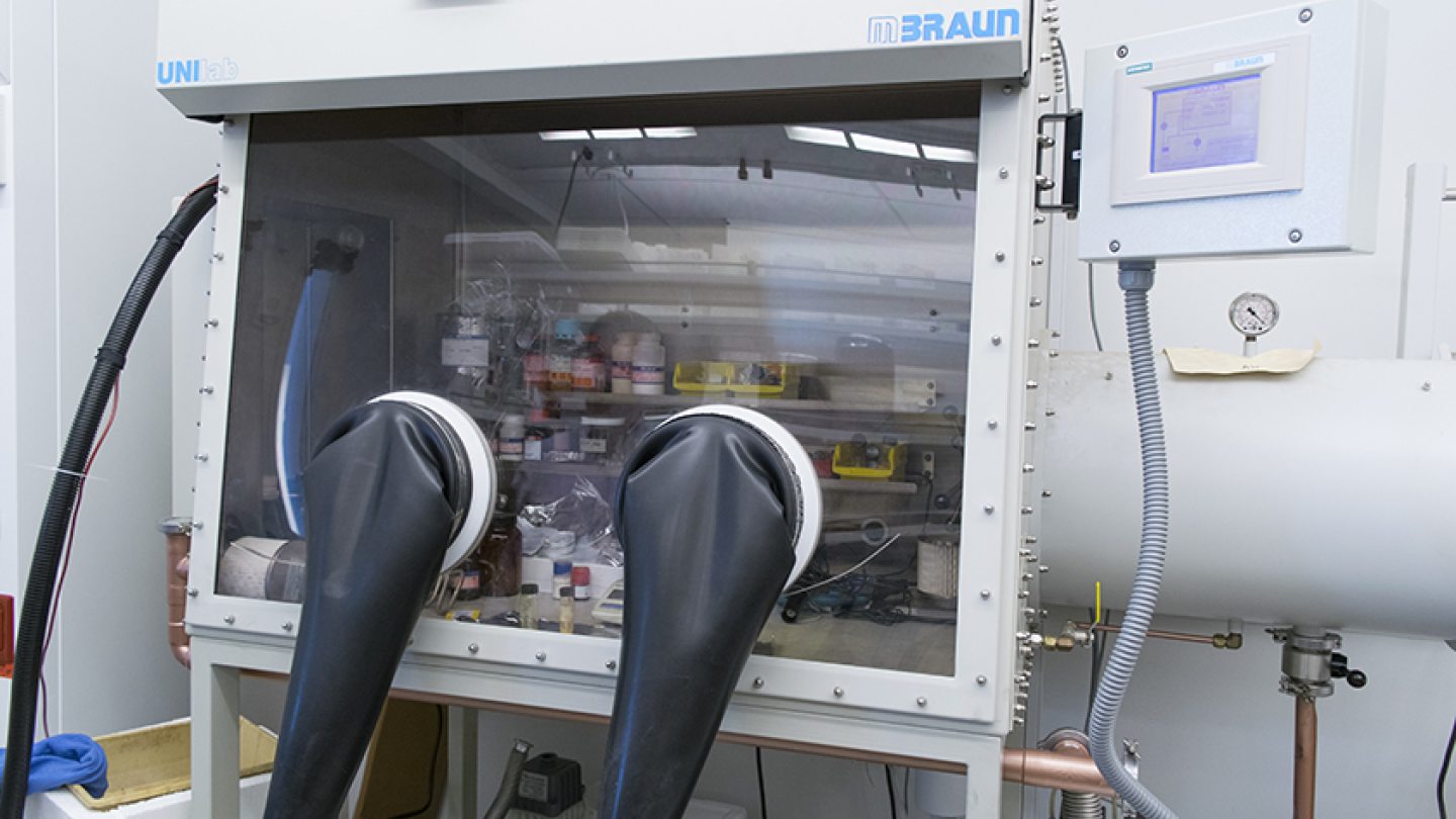 M. Braun UNIlab glovebox workstation
