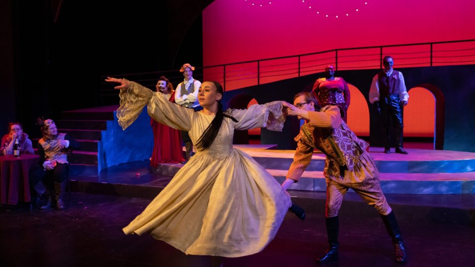 A theatre performance
