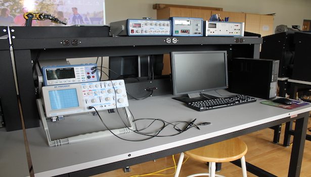 Student technology in the classroom.