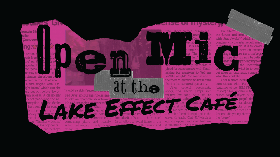 Open Mic at the Lake Effect Cafe title image