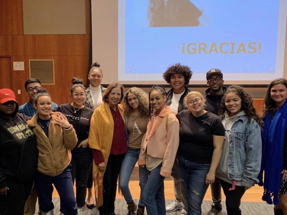 Latino Heritage Month group photo