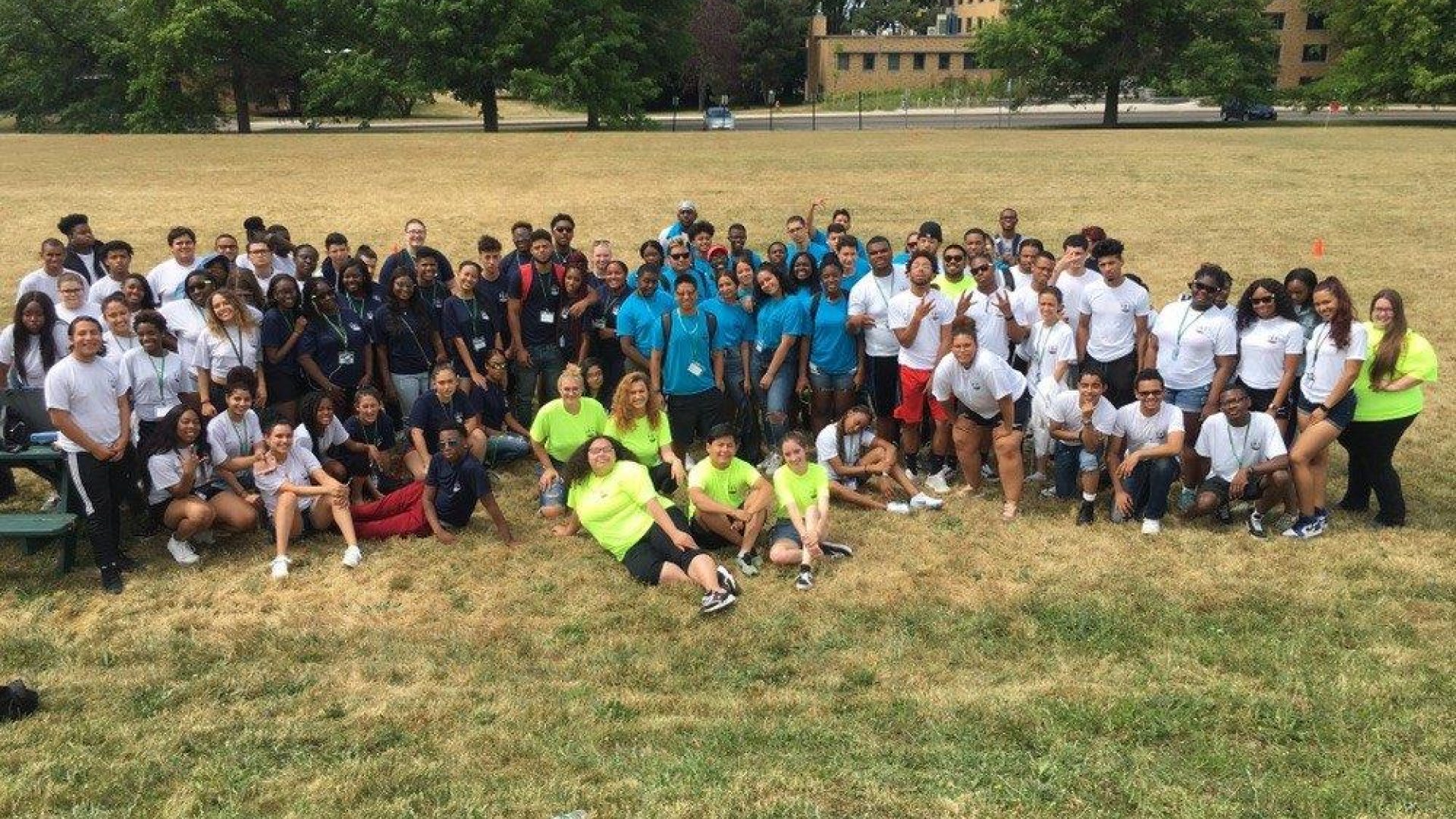 Educational Opportunity Program Students on campus