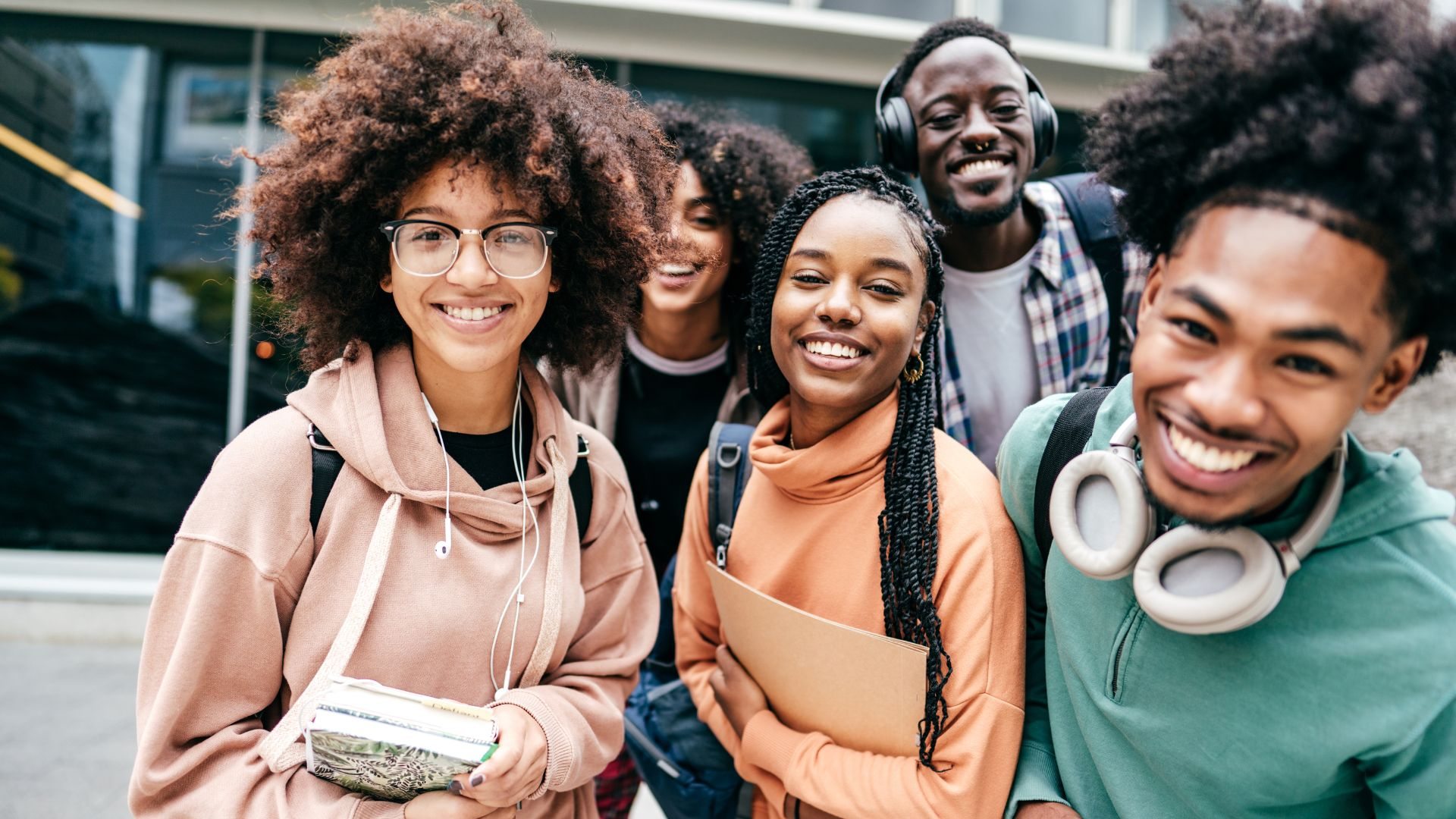Group of Students Smiling
