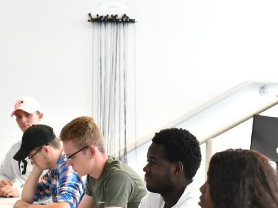 Students in classroom