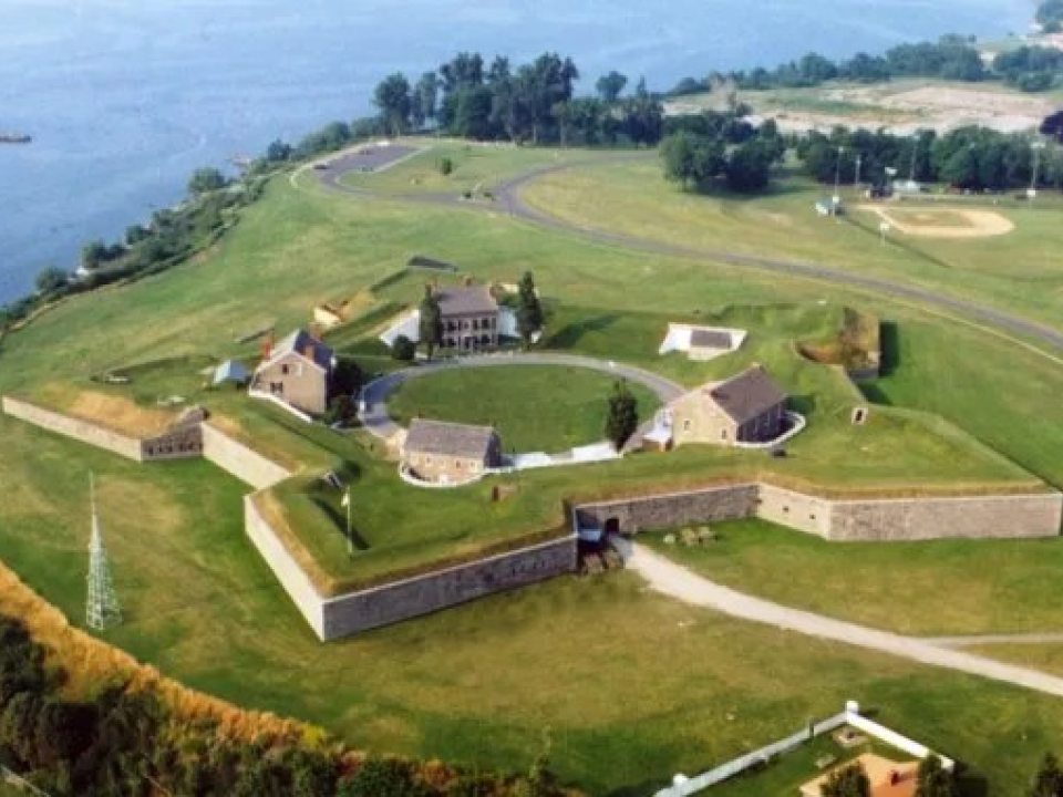 Fort Ontario arial view