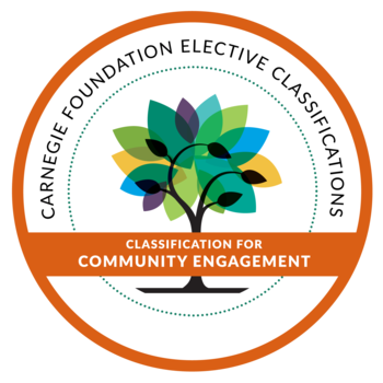 carnegie classification logo with colorful tree