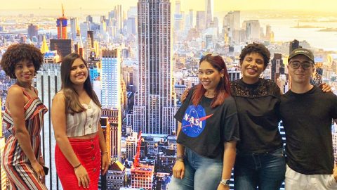 siep students in NYC