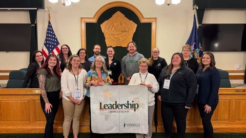 Leadership Oswego County Class of 2024 at County Chambers