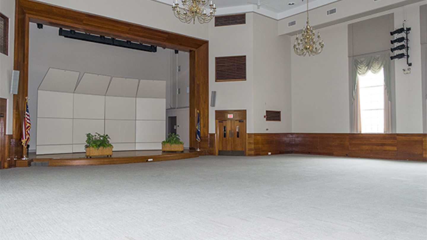 Ballroom in Sheldon Hall