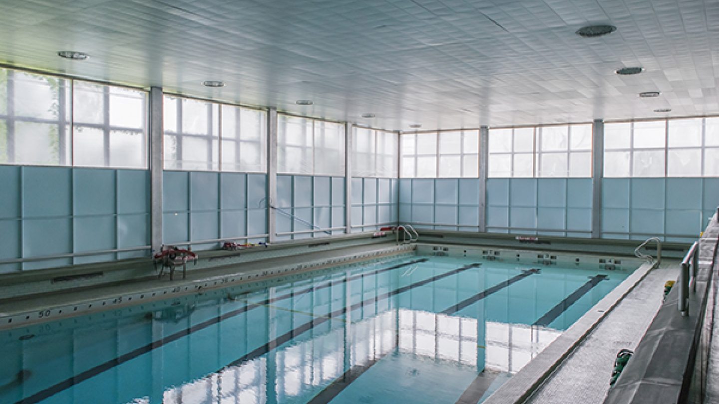 indoor lap pool