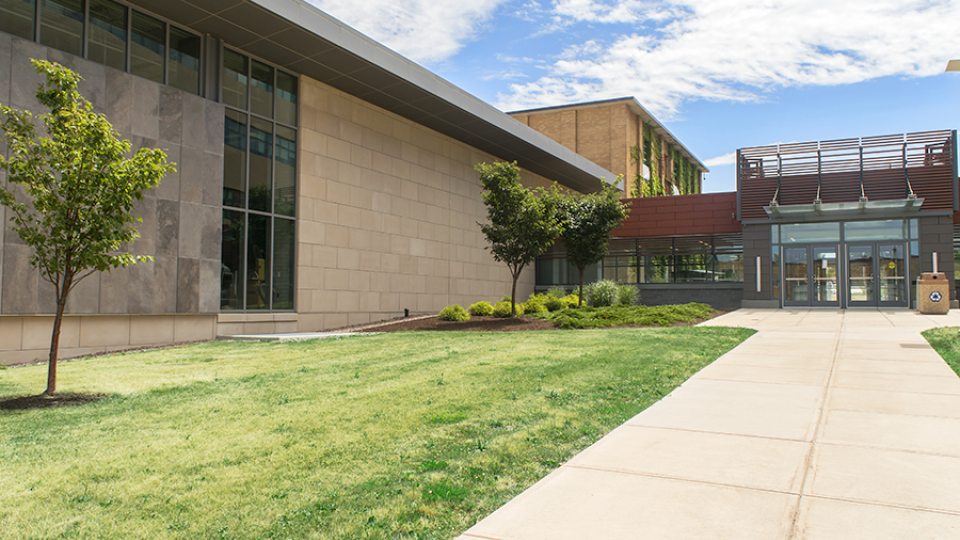 outside of Wilber Hall