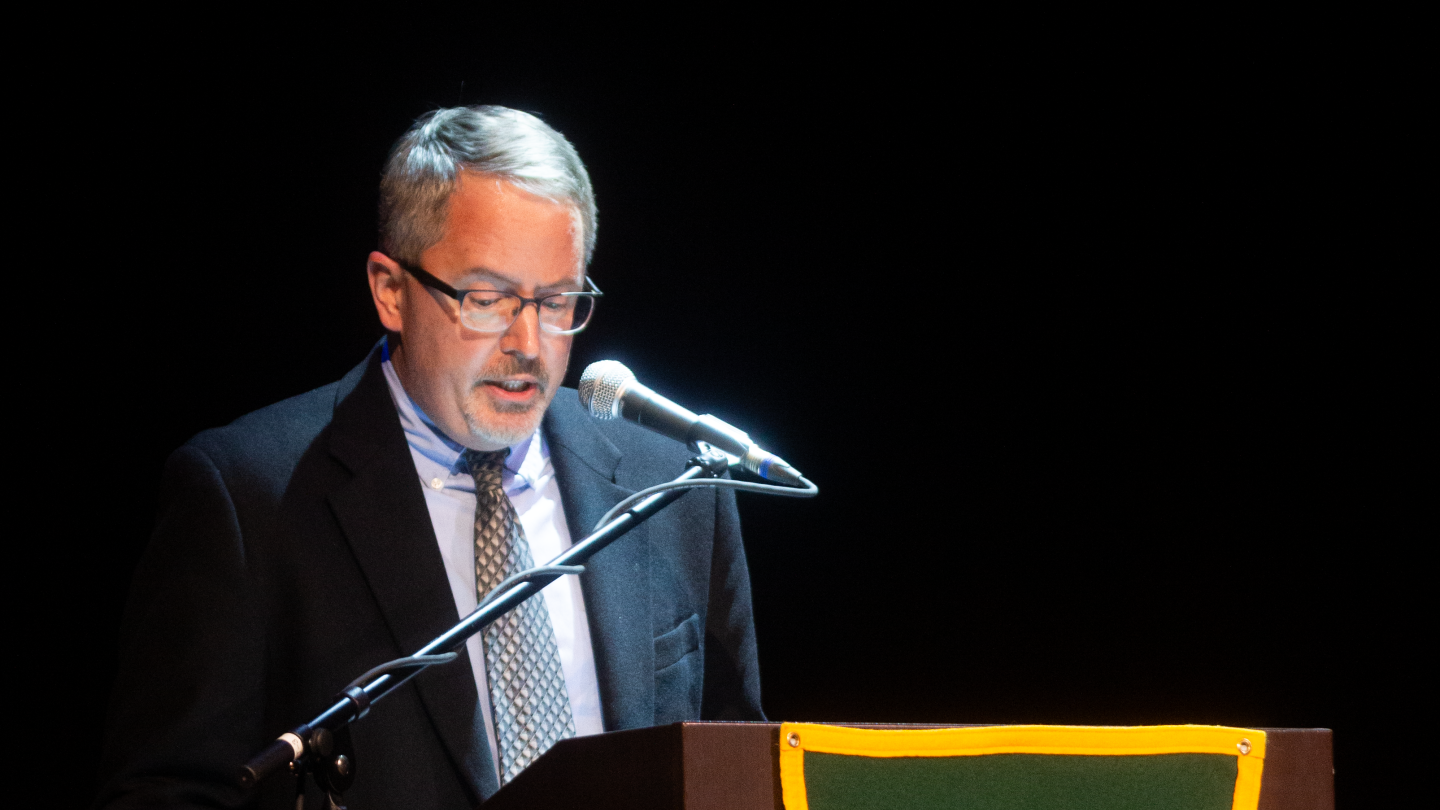 Dr Byrne hosts the event