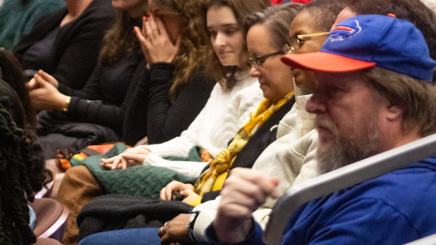 Audience members