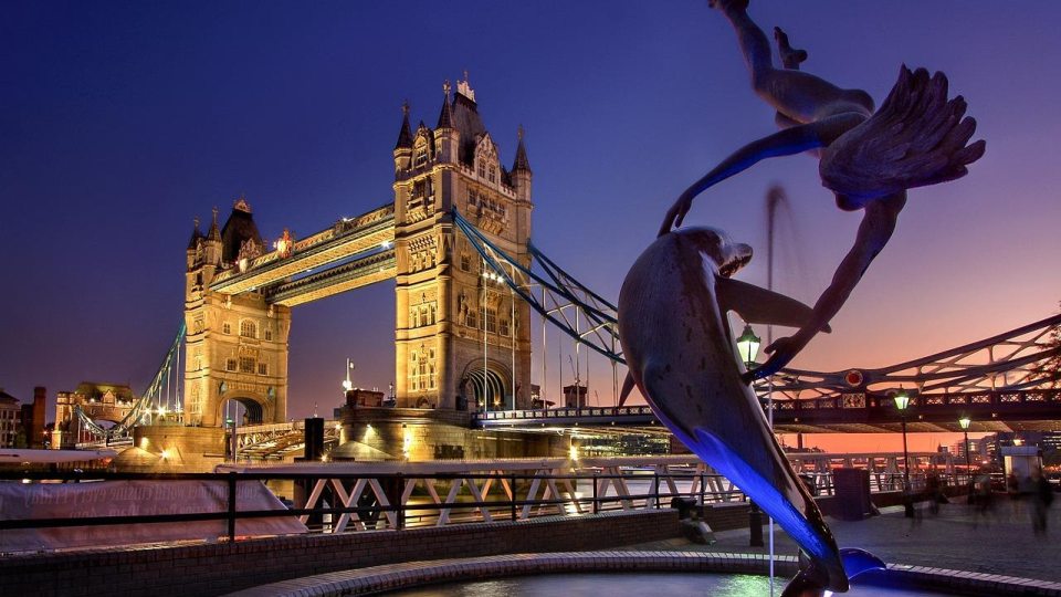 London Bridge At Night