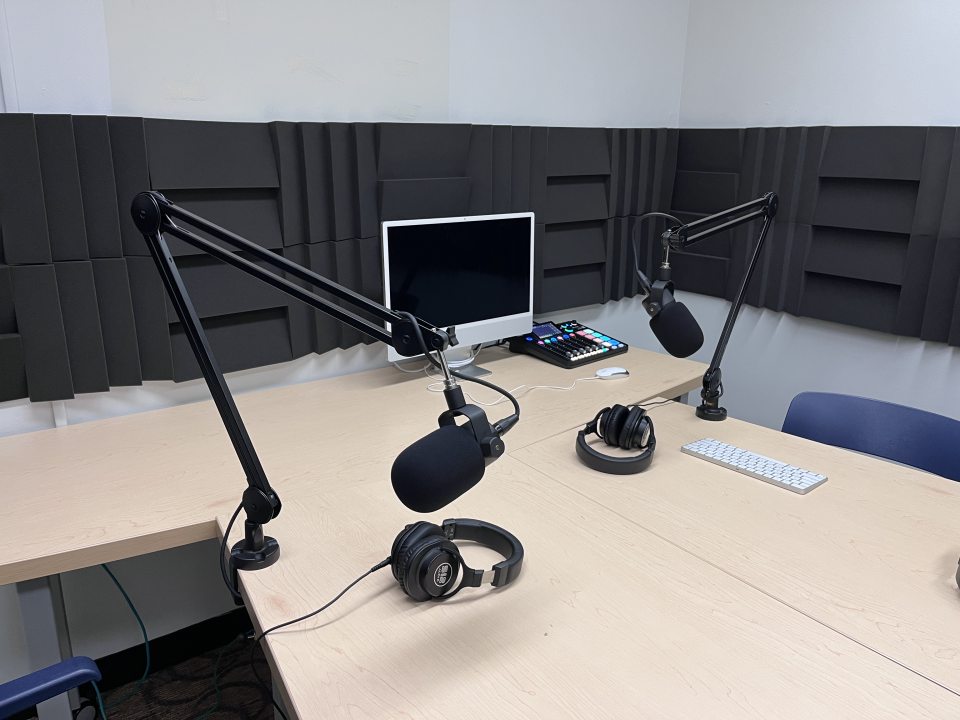 Podcasting room