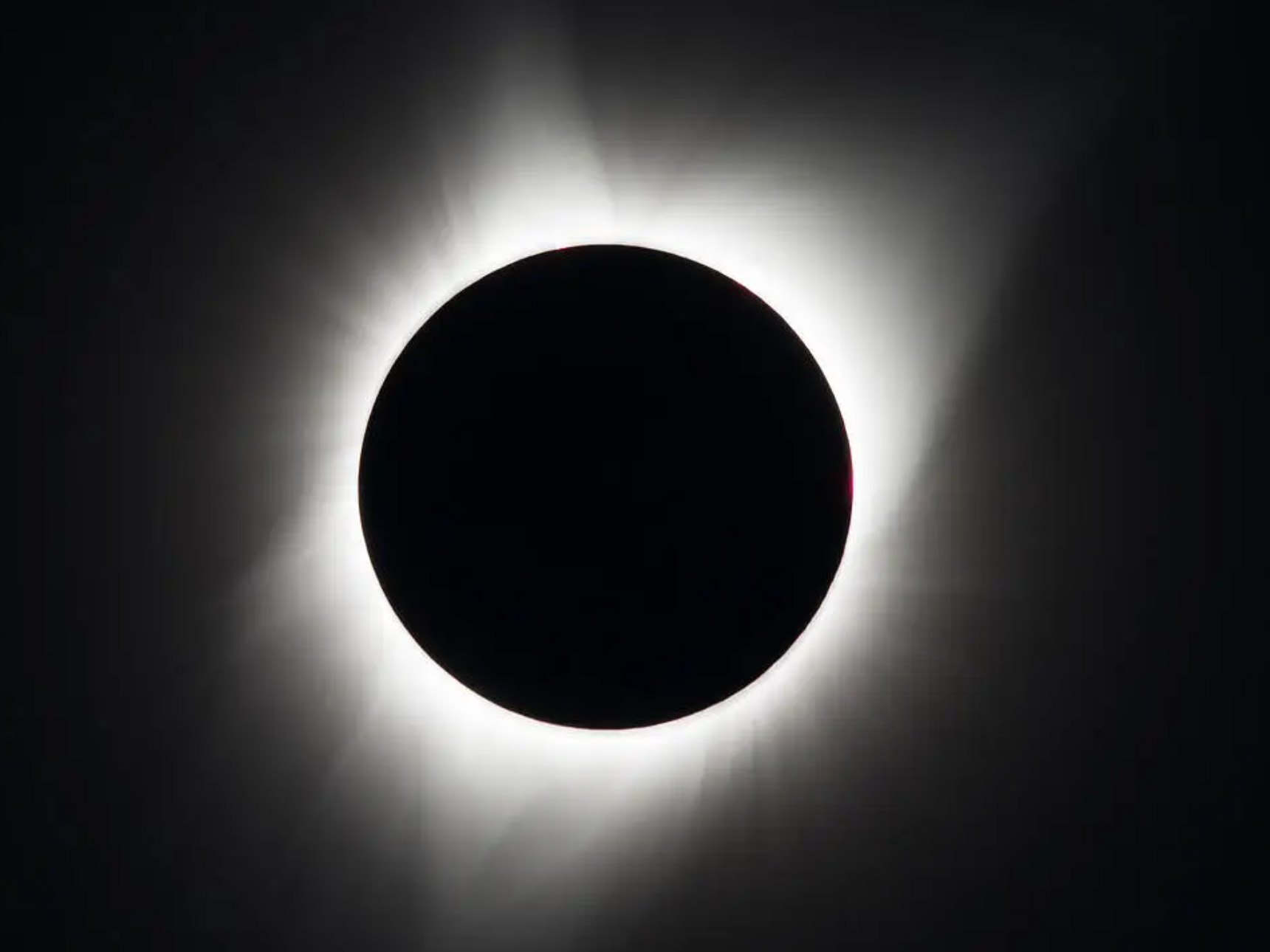 Image of a total solar eclipse courtesy of NASA.