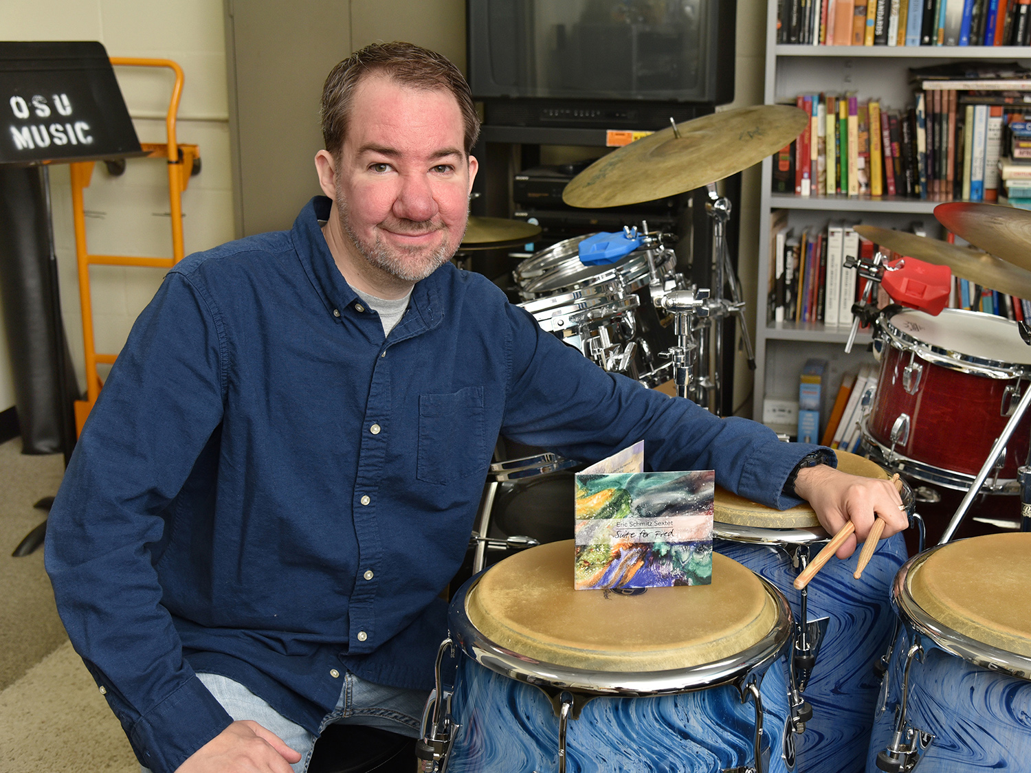 Eric Schmitz of the music department is a renowned jazz scholar and valuable teacher
