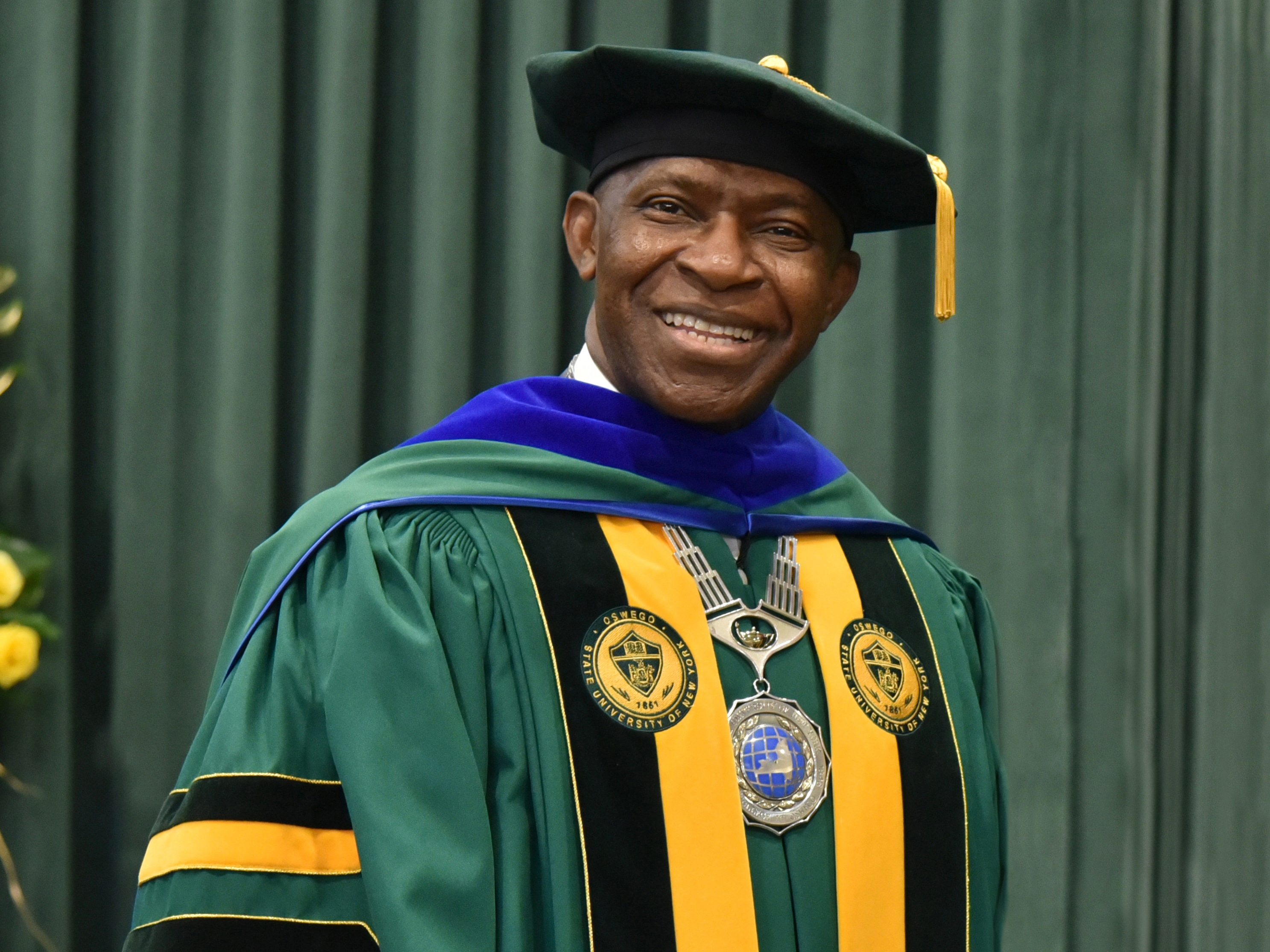 SUNY Oswego President Peter O. Nwosu’s historic inauguration slated Sept. 27