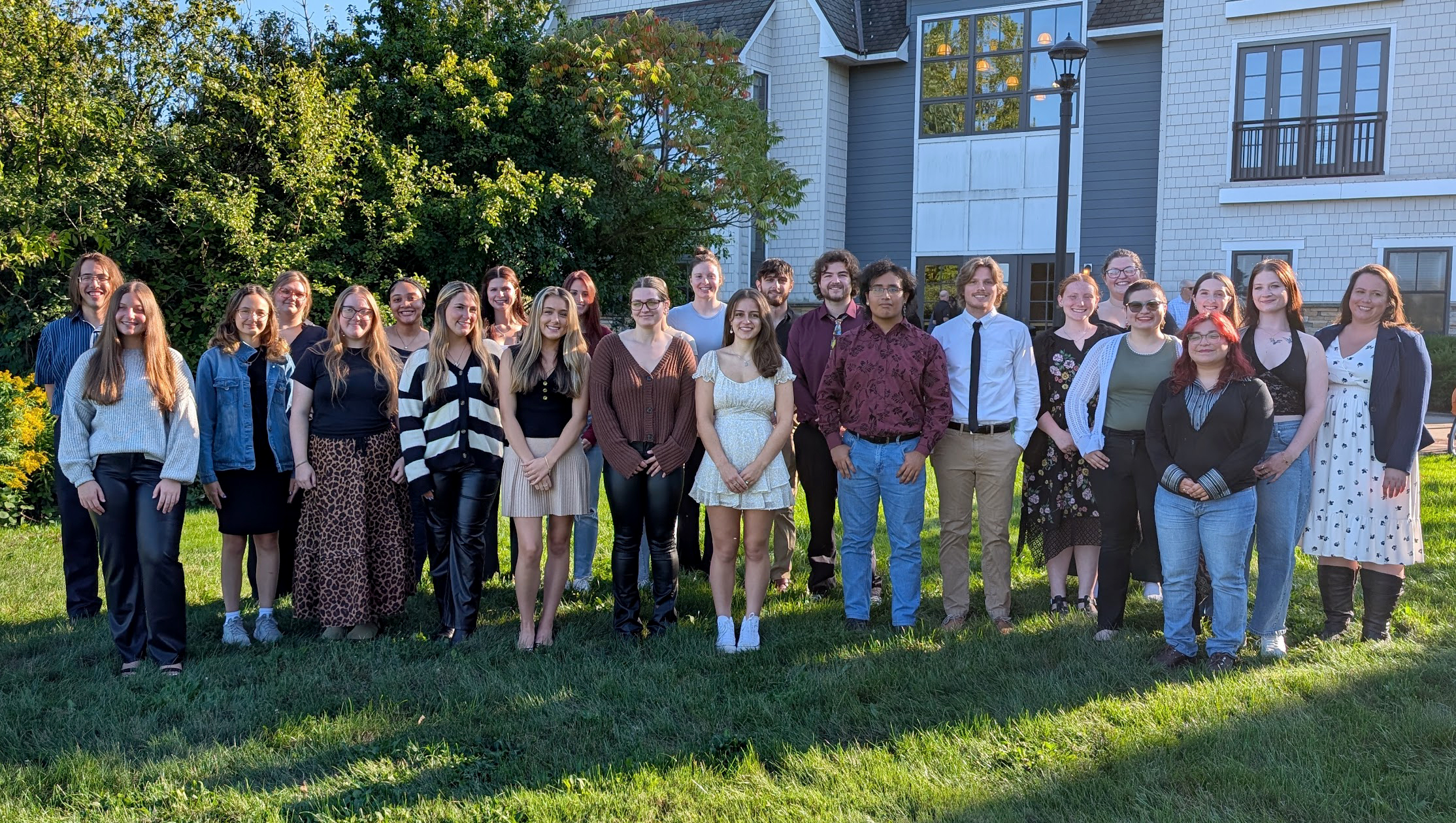 Department of Psychological Sciences inducts 40 students into Psi Chi honor society