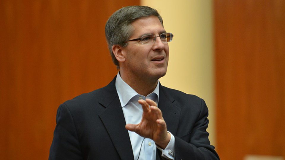 SUNY Oswego alumnus Bob Moritz