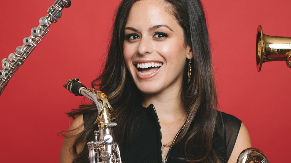 Saxophonist Alexa Tarantino