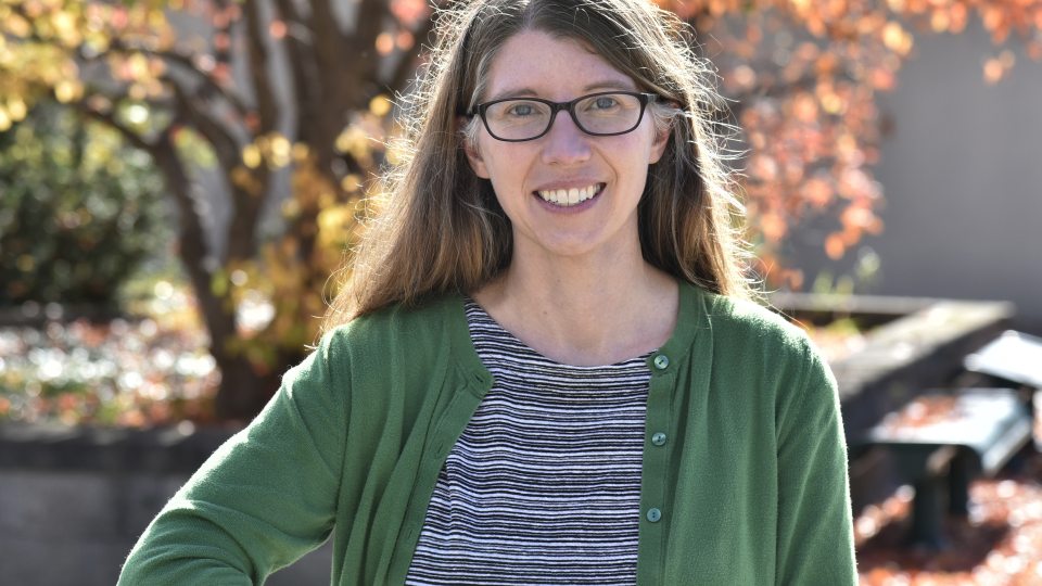 Political science faculty member Allison Rank has earned a prestigious national civic engagement fellowship
