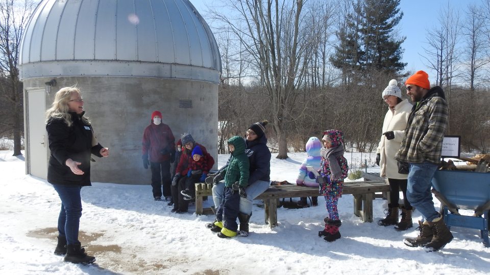 Families take part in the 2023 edition of Celebrate Snow at Rice Creek Field Station