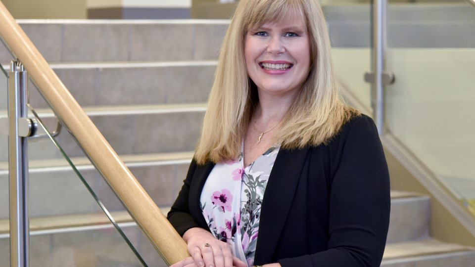 Outstanding work in customer service, technological projects and overall support recently earned Michele May earns the Chancellor’s Award for Excellence in Classified Service