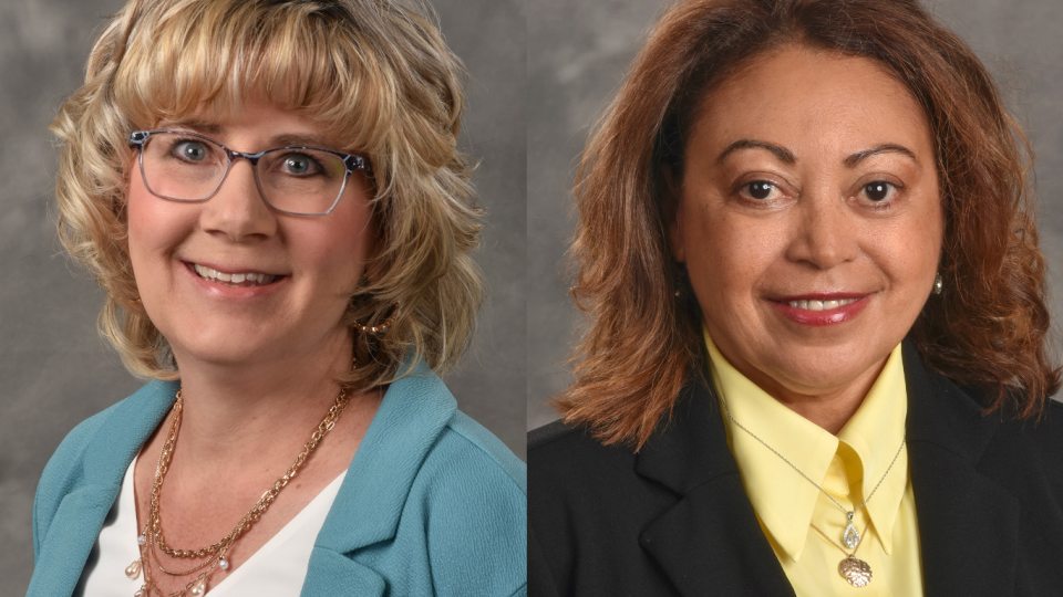 Kristin Gublo, Maggie Rivera earn Chancellor’s Award for Excellence in Professional Service