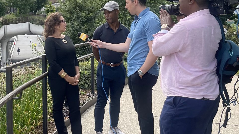 SUNY Oswego online MBA student Diane Masciale –- the vice president and general manager for Long Island public media WLIW21/WLIW-FM and co-executive in charge for the “All Arts” program -- is among those thriving in the customized and vibrant program