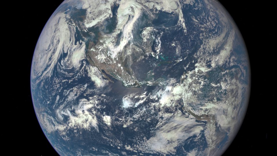 Detailed photo of the Earth from space, courtesy of NASA