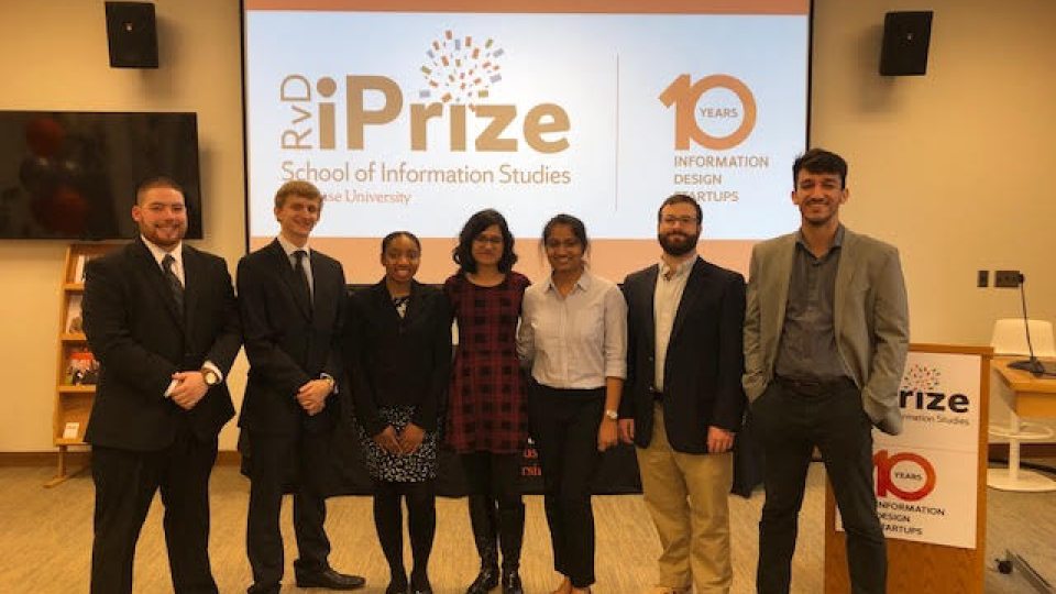 Student entrepreneurs who made Compete CNY presentations