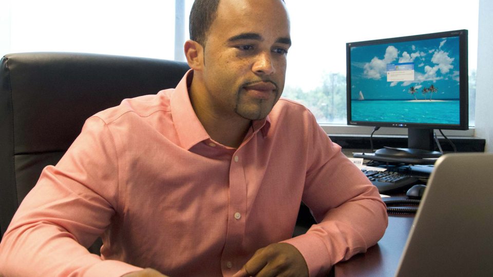 Erison Rodriguez is a regional manager thanks in large part to the Oswego MBA
