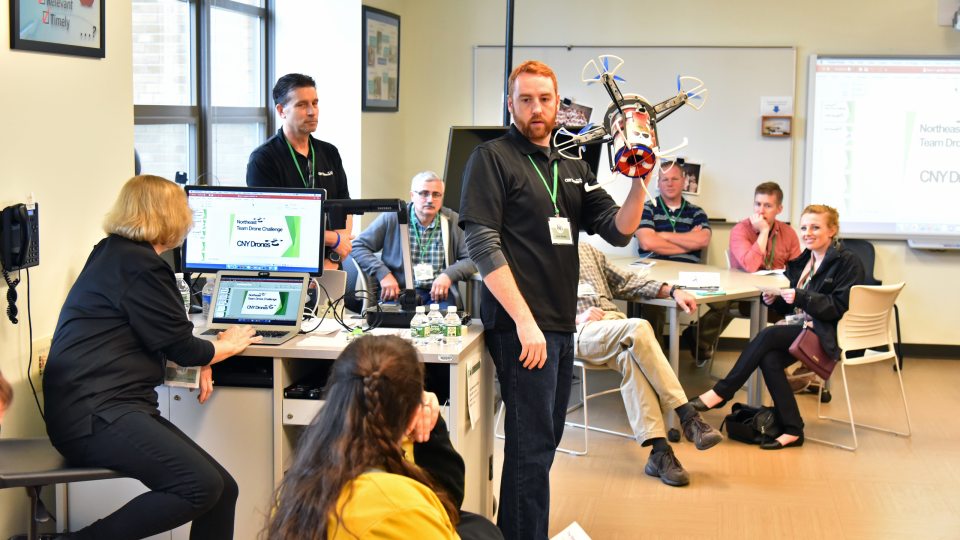 Presentation on drones at previous Technology Fall Conference