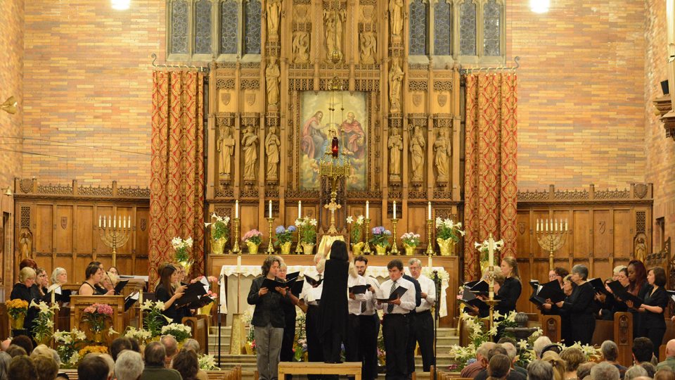 Festival Chorus performs at St. Mary's church