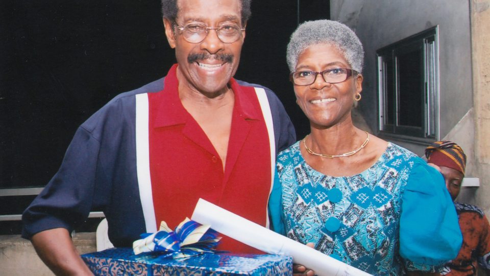 Al Frederick honored for his many educational contributions to the nation of Benin