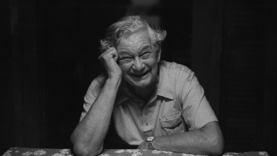 Noted lithographer Grant Arnold in a 1982 photo