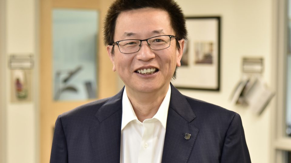 Harrison Yang has earned the SUNY Distinguished Teaching Professor honor
