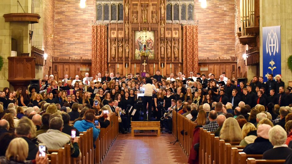 College, community musical groups perform in previous holiday concert