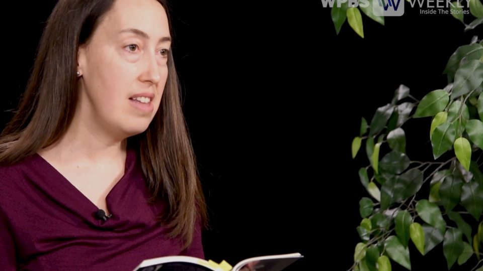 Laura Donnelly reads her poem Inheritance on WPBS TV