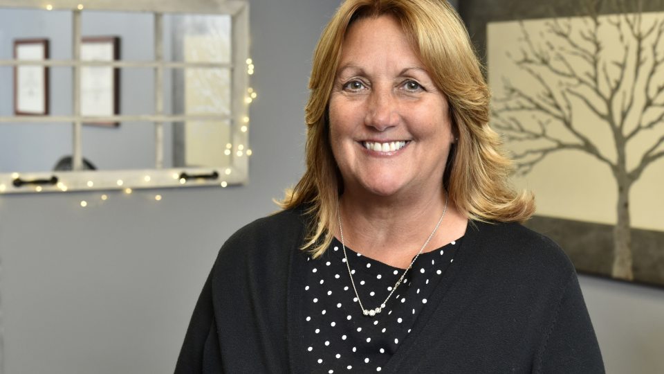 Lisa Evaneski, title IX coordinator, won a Chancellor's Award for Excellence in Professional Service