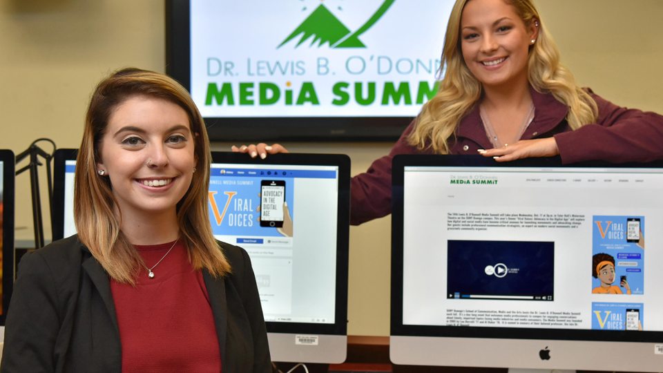Students planning media summit