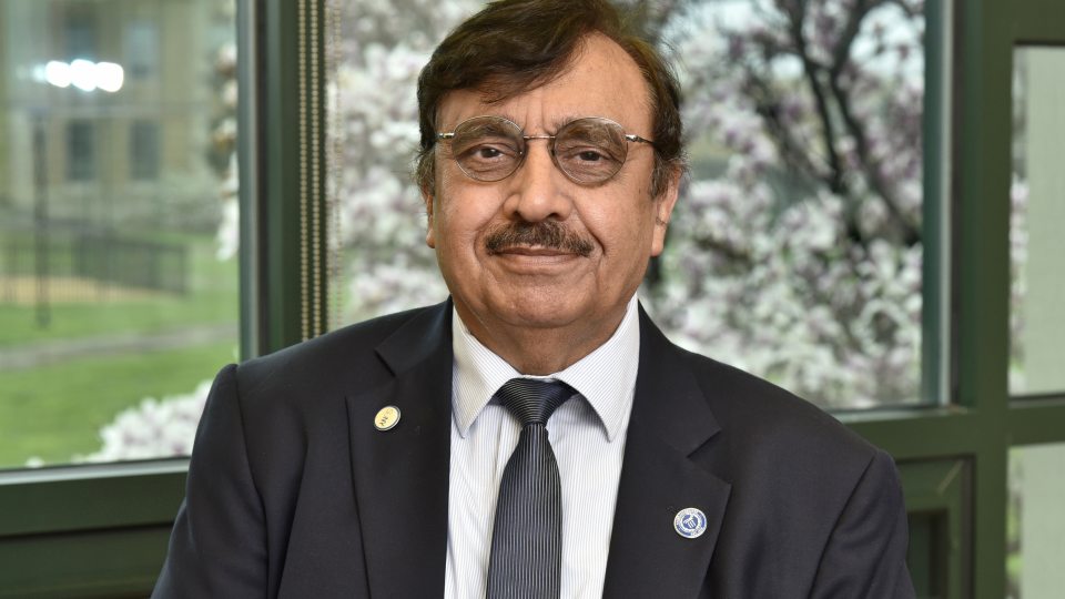 Sarfraz Mian earned the SUNY Distinguished Faculty rank through his global impact on the study of entrepreneurship