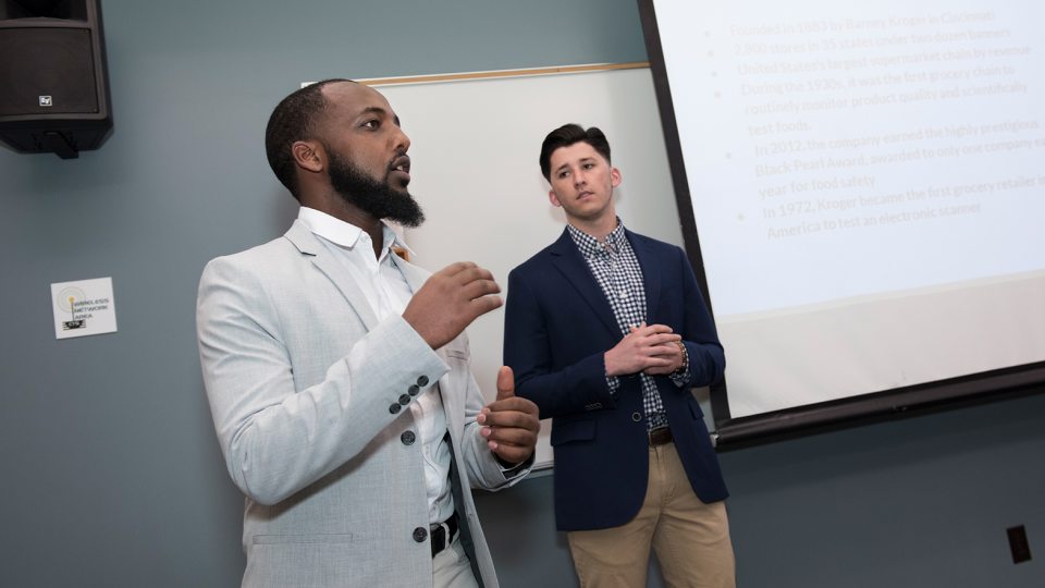 While pitches and presentation are already prominent parts of the School of Business coursework, a new minor in sales will provide additional skills
